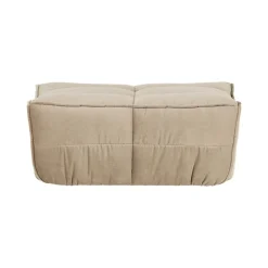 Cluster Hocker Velvet Zacht beige 104cm