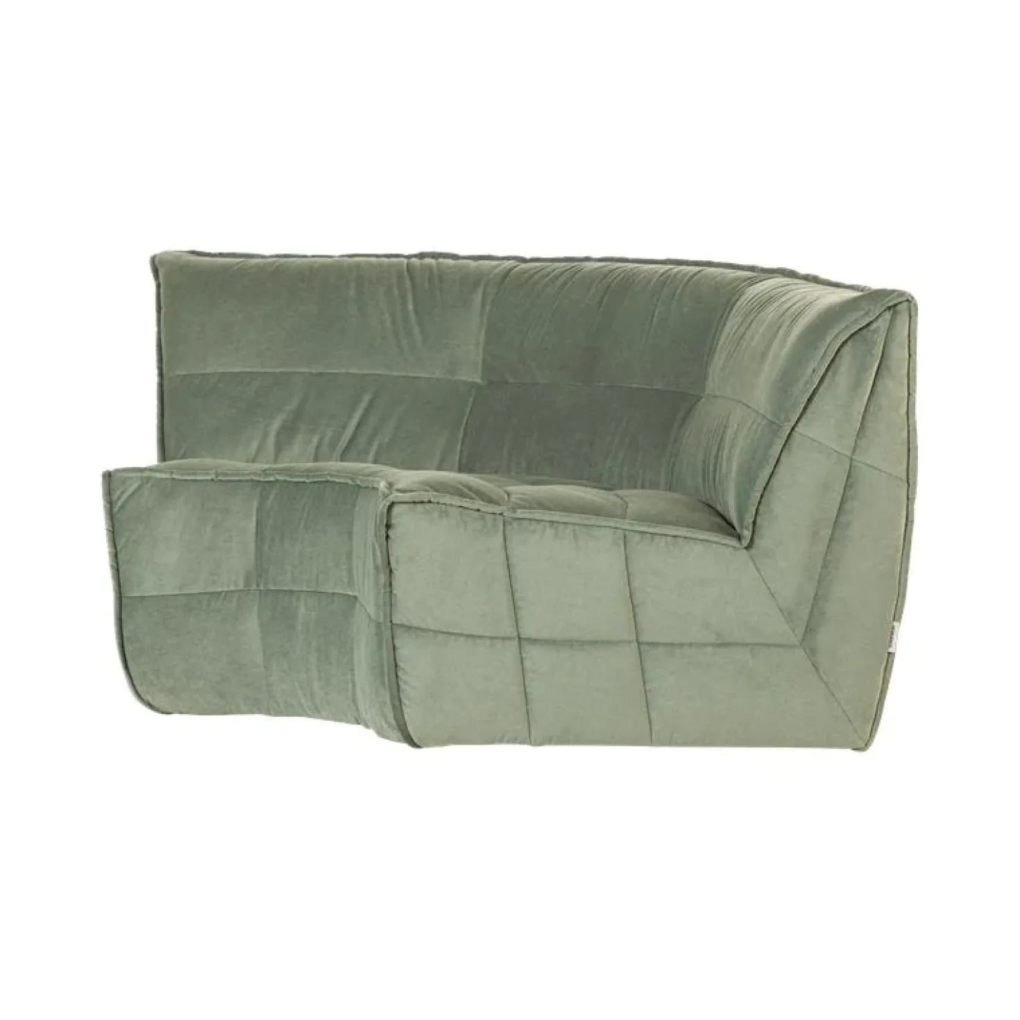 Cluster Hoekelement Velvet Pistache groen