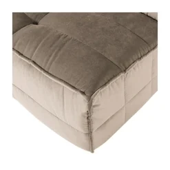 Cluster 1-zits Element Velvet Warm taupe