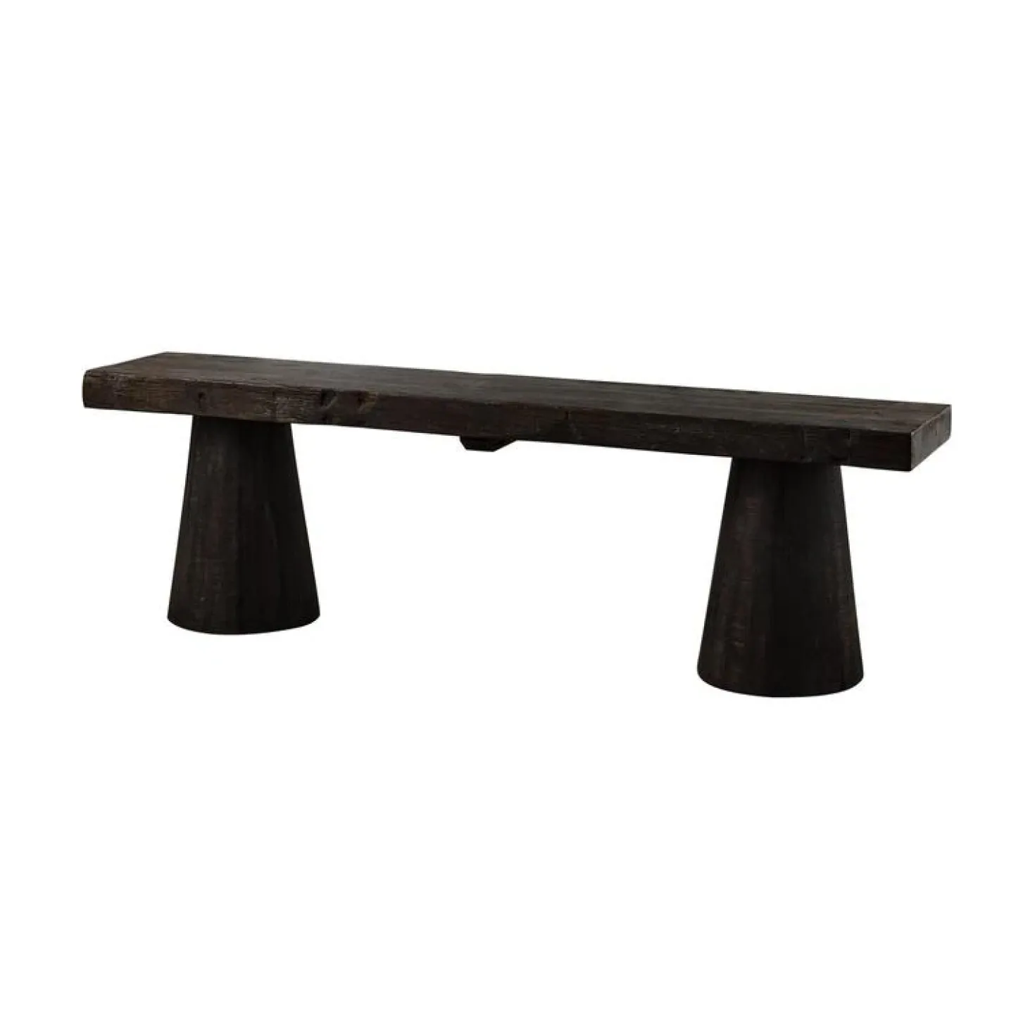 Clyde Bankje mangohout donkerbruin 150cm