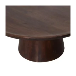 Coffee A Gogo Salontafel mangohout walnoot 90cm