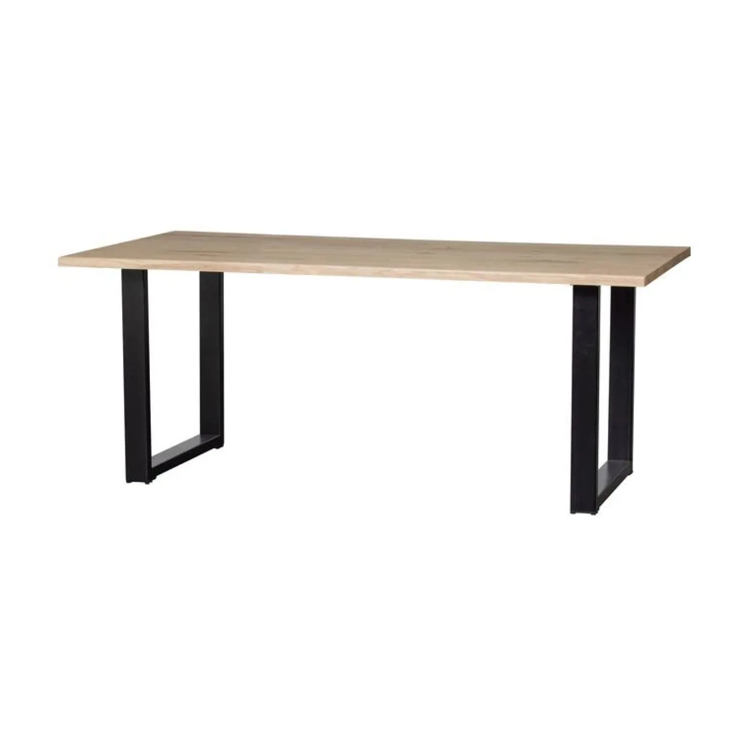 Combi-tablo Boomstamtafel eiken U-poot 180 cm