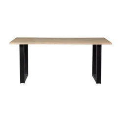 Combi-tablo Boomstamtafel eiken U-poot 180 cm