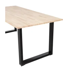 Combi-tablo Eettafel eiken U-poot 200 cm