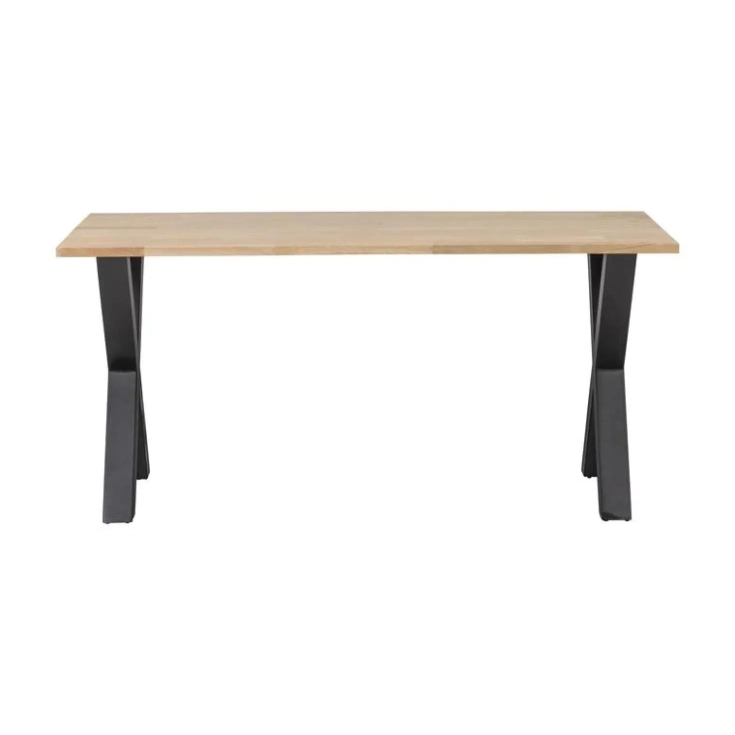 Combi-tablo Eettafel eiken X-poot 180 cm