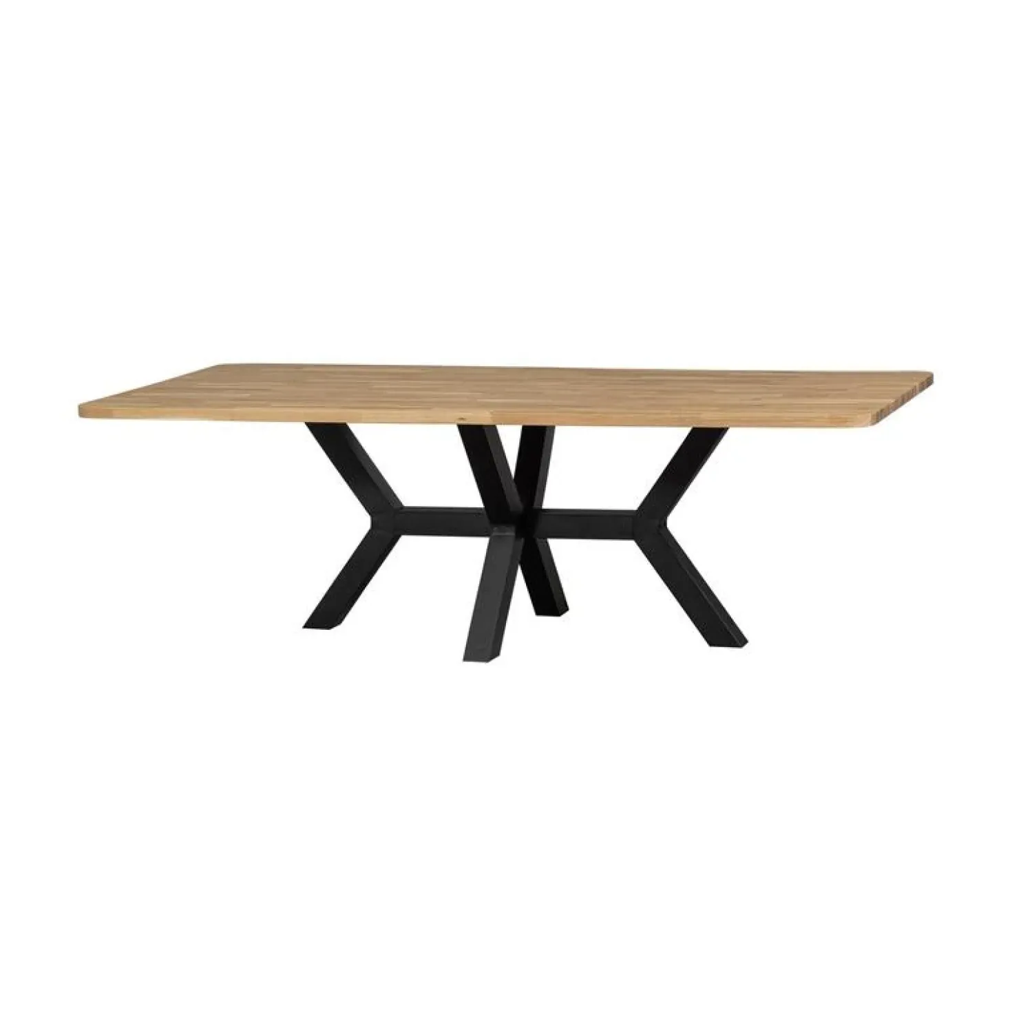 Combi-tablo XL Eettafel eiken Zeeland poot 240 cm