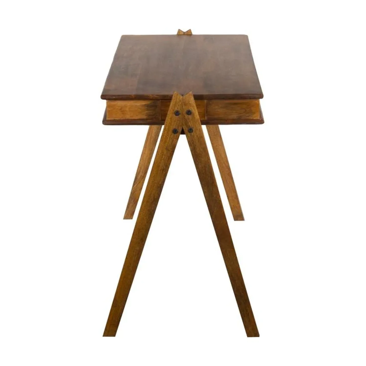Compartment Bureau acaciahout bruin 120cm