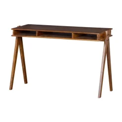 Compartment Bureau acaciahout bruin 120cm