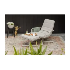 Coosa Tuin fauteuil aluminium zand