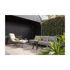 Coosa Tuin fauteuil aluminium zand