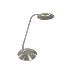 Coraline 1-lichts Bureaulamp Staal