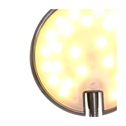 Coraline 1-lichts Bureaulamp Staal