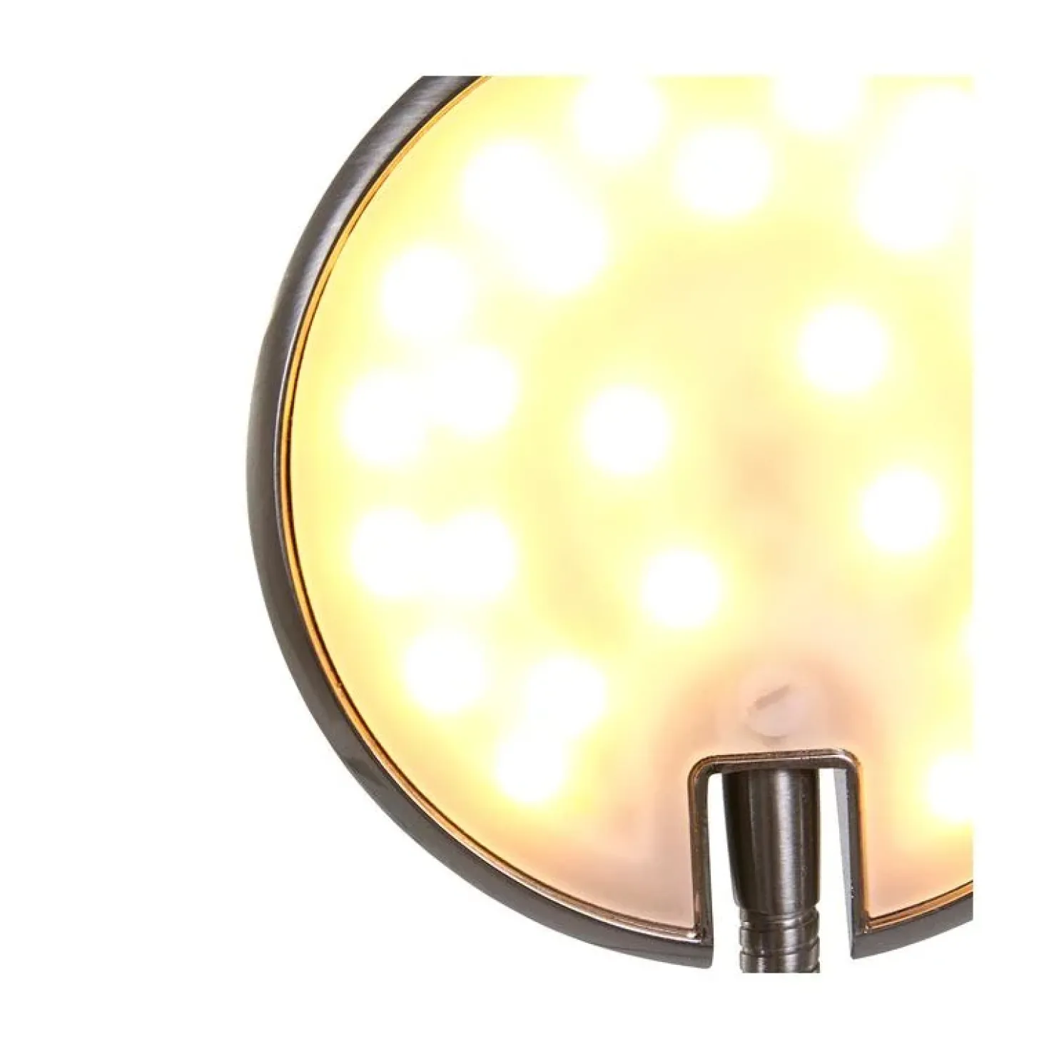 Coraline 1-lichts Bureaulamp Staal