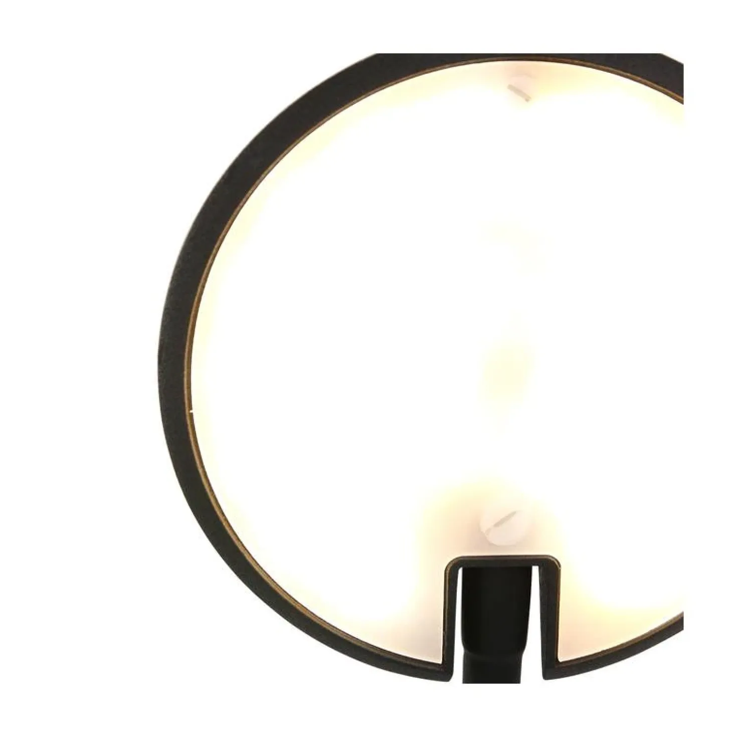 Coraline 1-lichts Bureaulamp Zwart