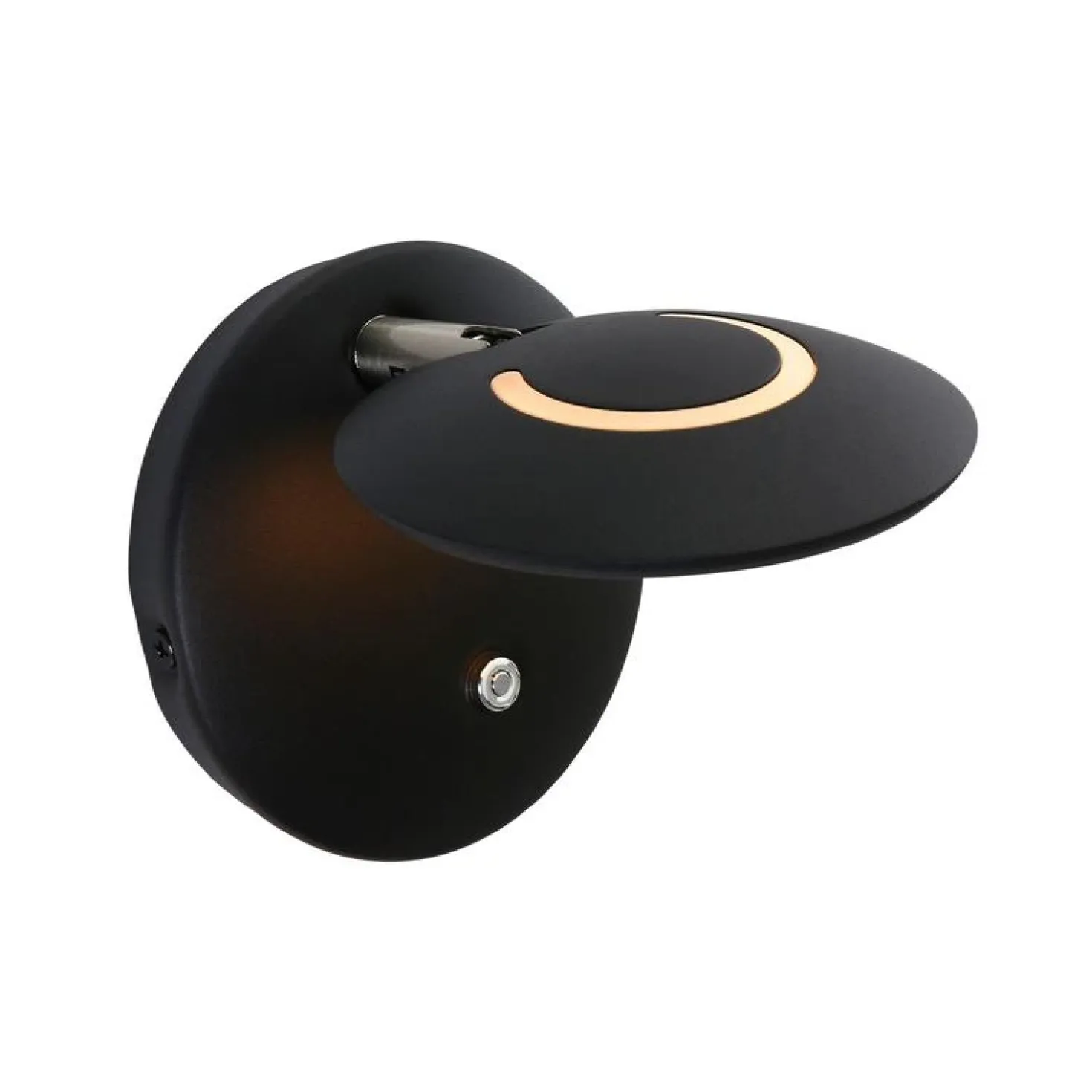 Coraline 1-lichts Wandlamp Zwart