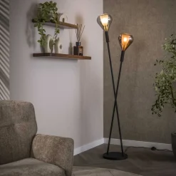 Corrado 2-lichts Vloerlamp Meerkleurig
