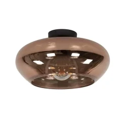 Cortana 1-lichts Plafondlamp Koper