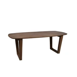 Cortez Eettafel Deens ovaal walnoot 200 cm
