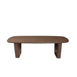 Cortez Salontafel Deens ovaal walnoot 130cm