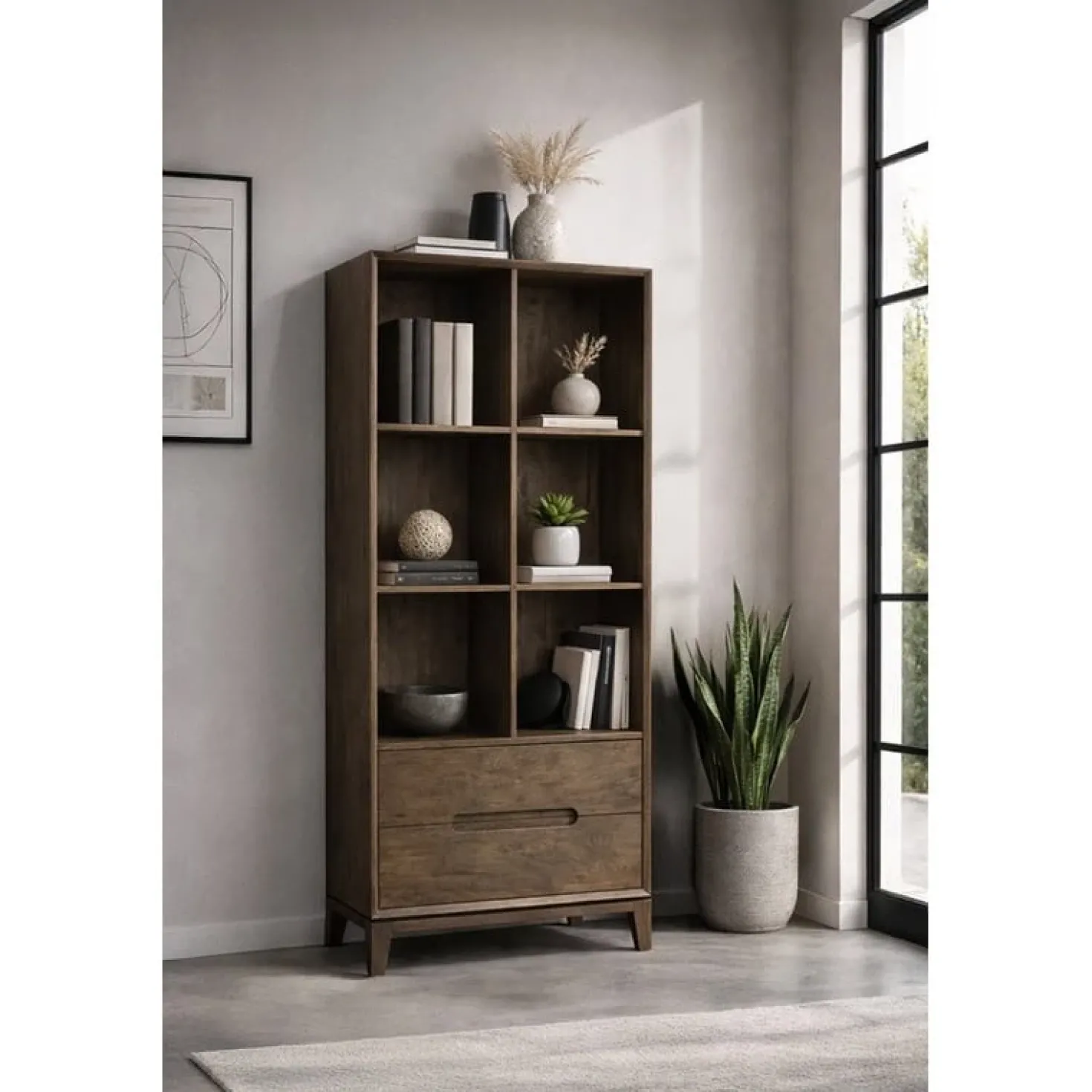Cortez Vakkenkast walnoot 83 cm
