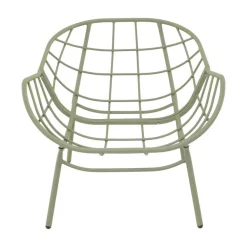 Cozy Relaxstoel aluminium beige