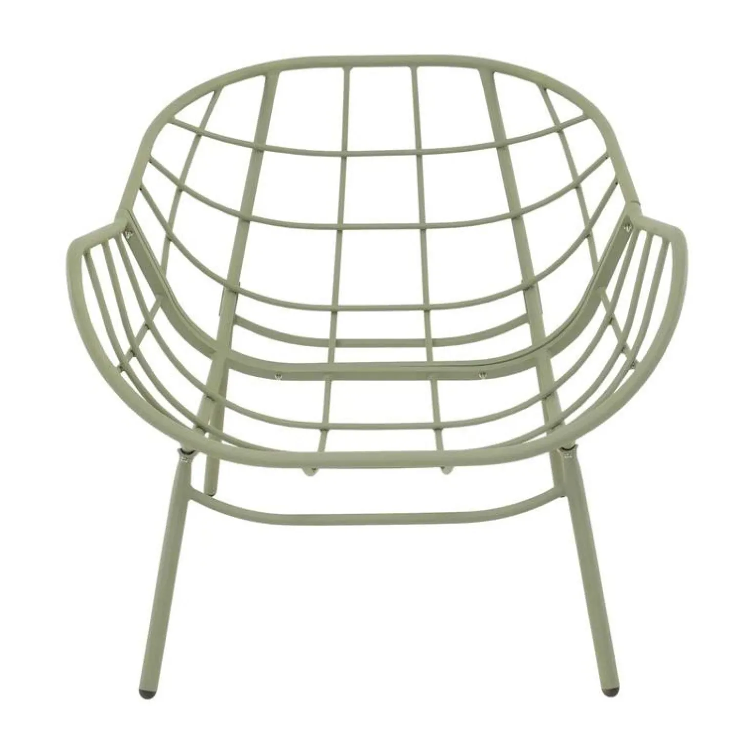 Cozy Relaxstoel aluminium beige