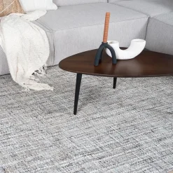 Cross vloerkleed Grijs/Beige 240x340cm