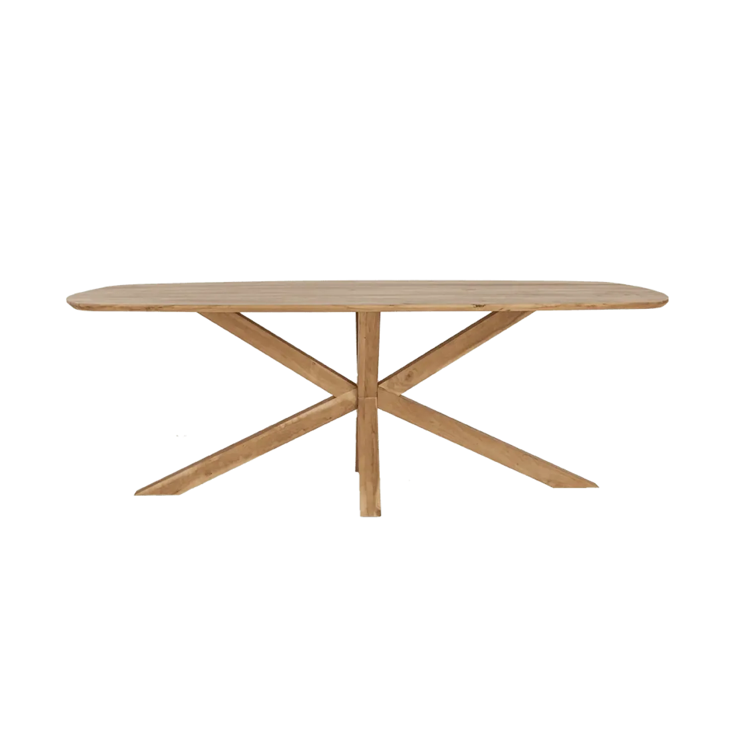 Crotone Eettafel deens ovaal Acaciahout 180 cm