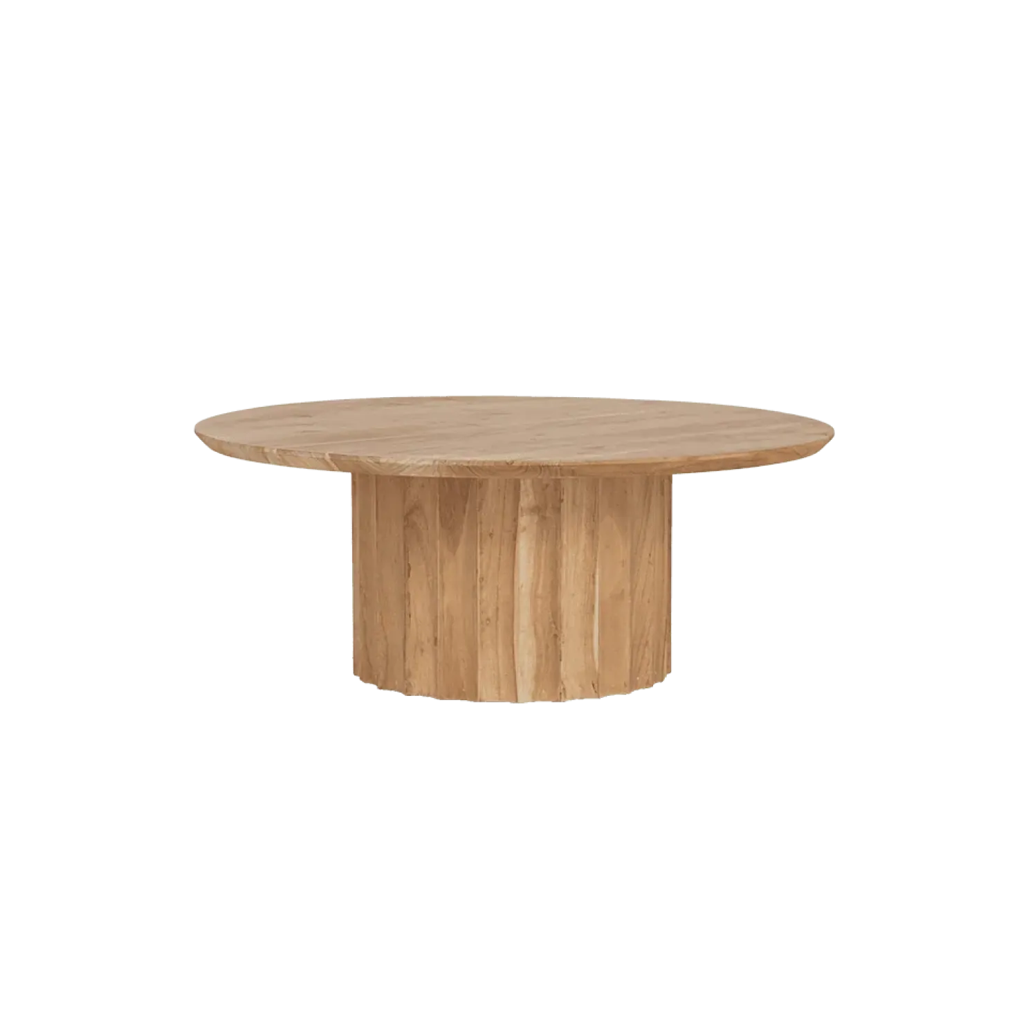 Crotone Salontafel set van 2 rond Acaciahout
