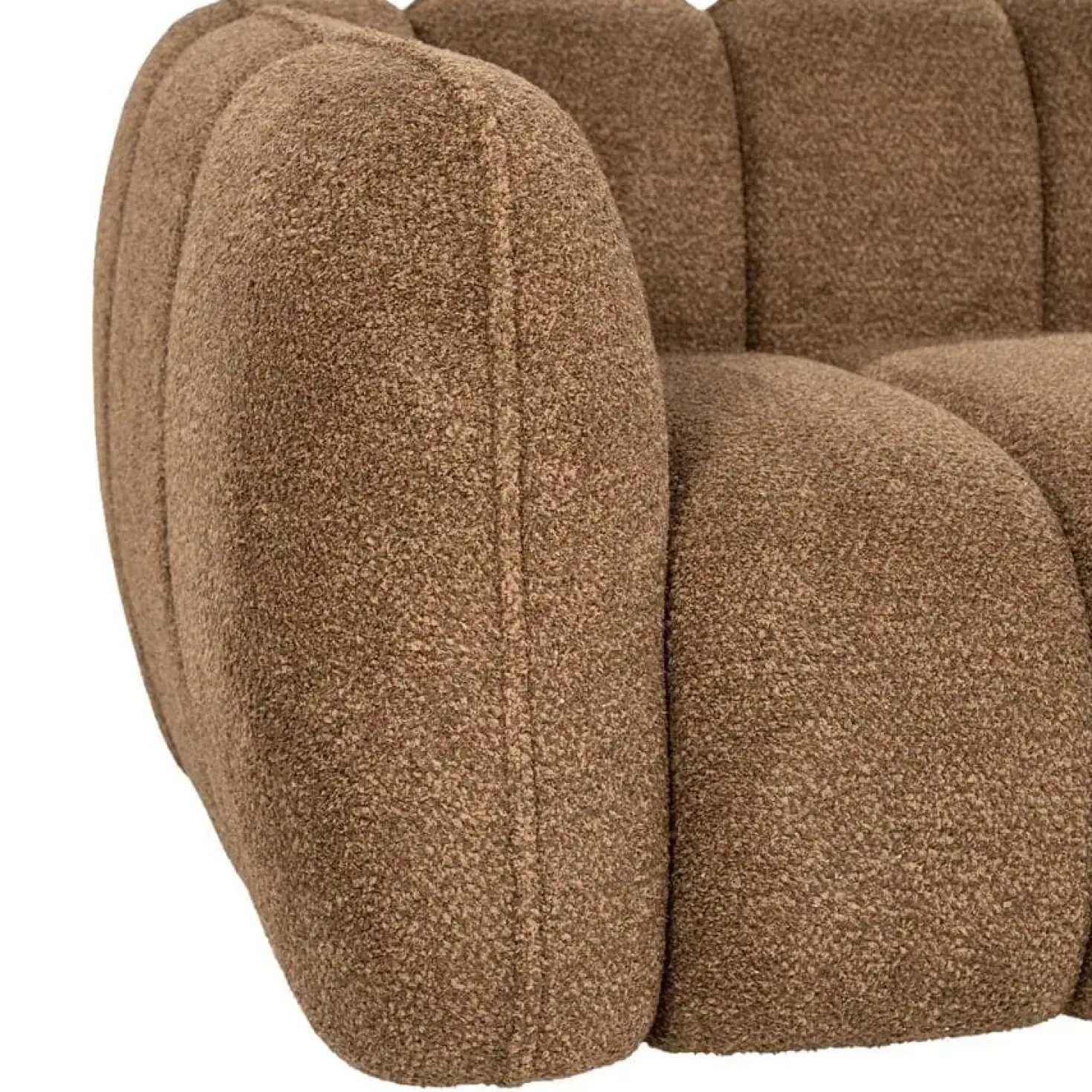 Cubetto Bank Bruin 220cm