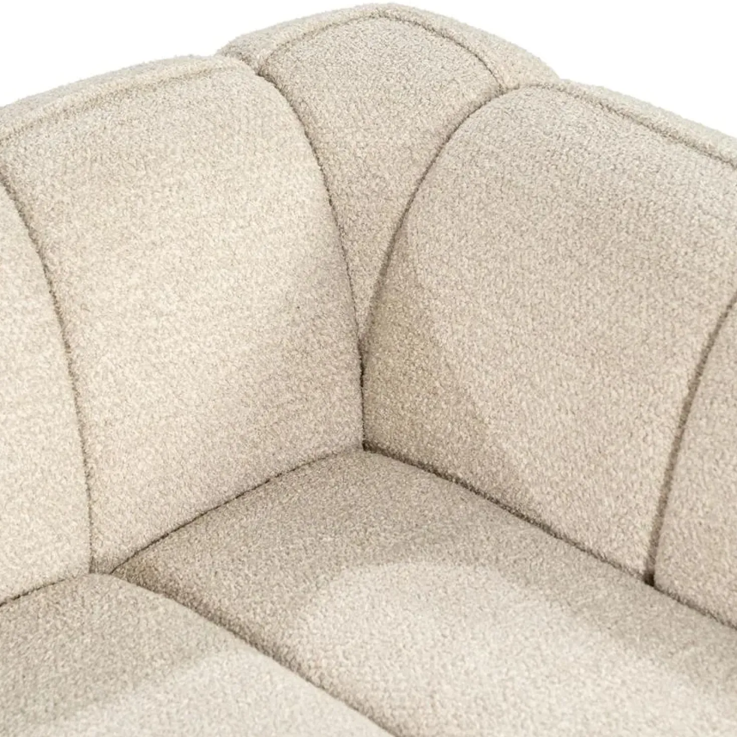 Cubetto Bank Taupe 220cm
