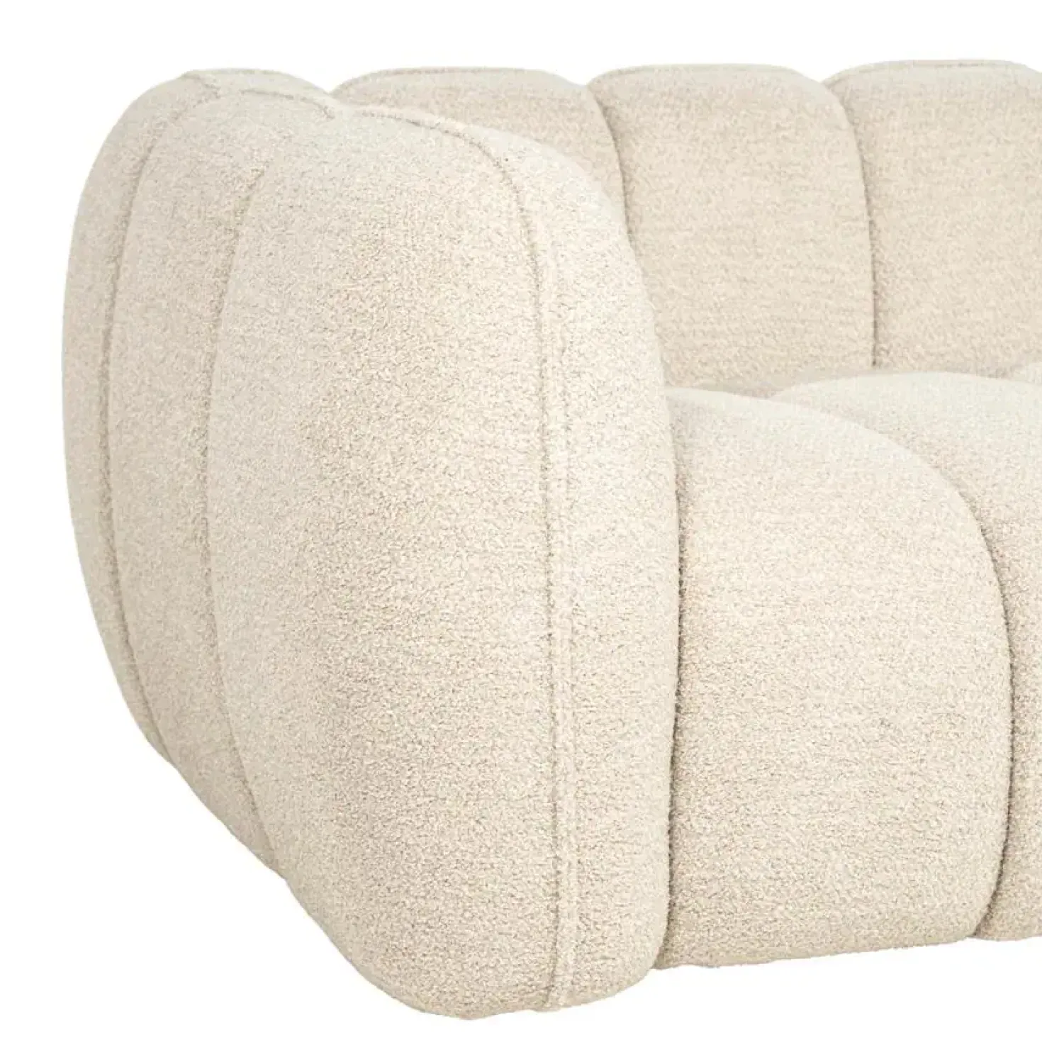 Cubetto Bank Taupe 220cm