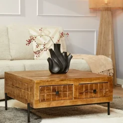 Cubical Salontafel mangohout
