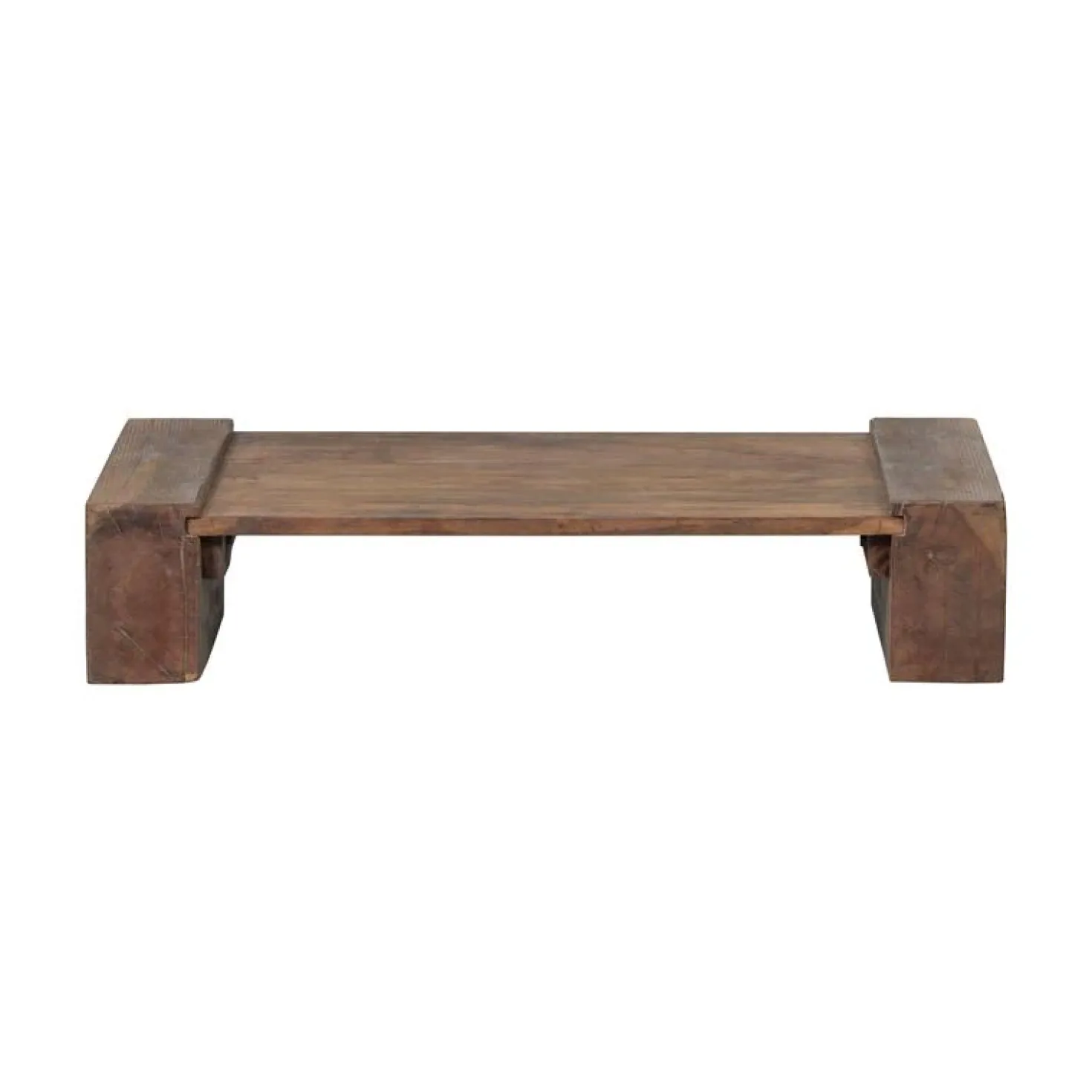 Cuno Salontafel laag mangohout donkerbruin