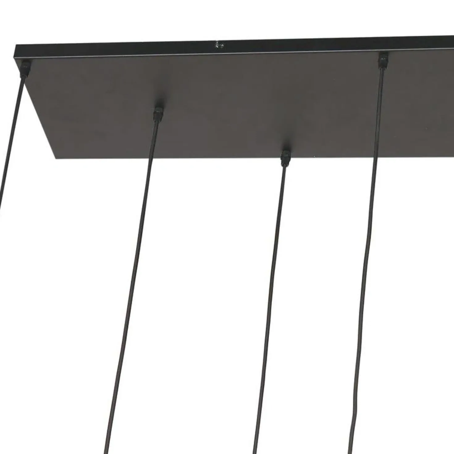 Curtis 6+3 lichts Hanglamp Smoke