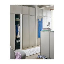 Daily Kledingkast dubbel smal grenen beige 100cm