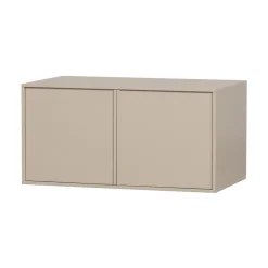 Daily Kledingkast dubbel smal grenen beige 100cm