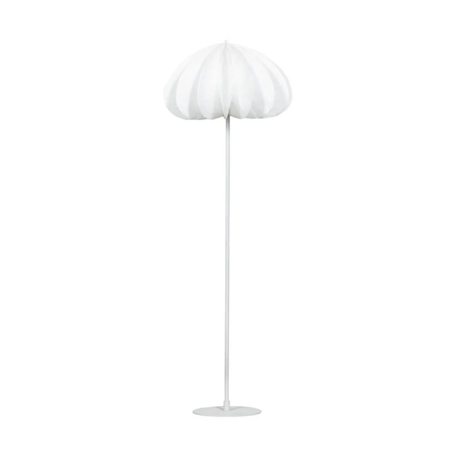 Dalia 1-lichts Vloerlamp papier wit