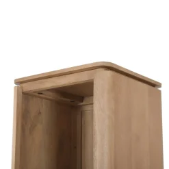 Dallas Boekenkast Naturel Mangohout 55cm
