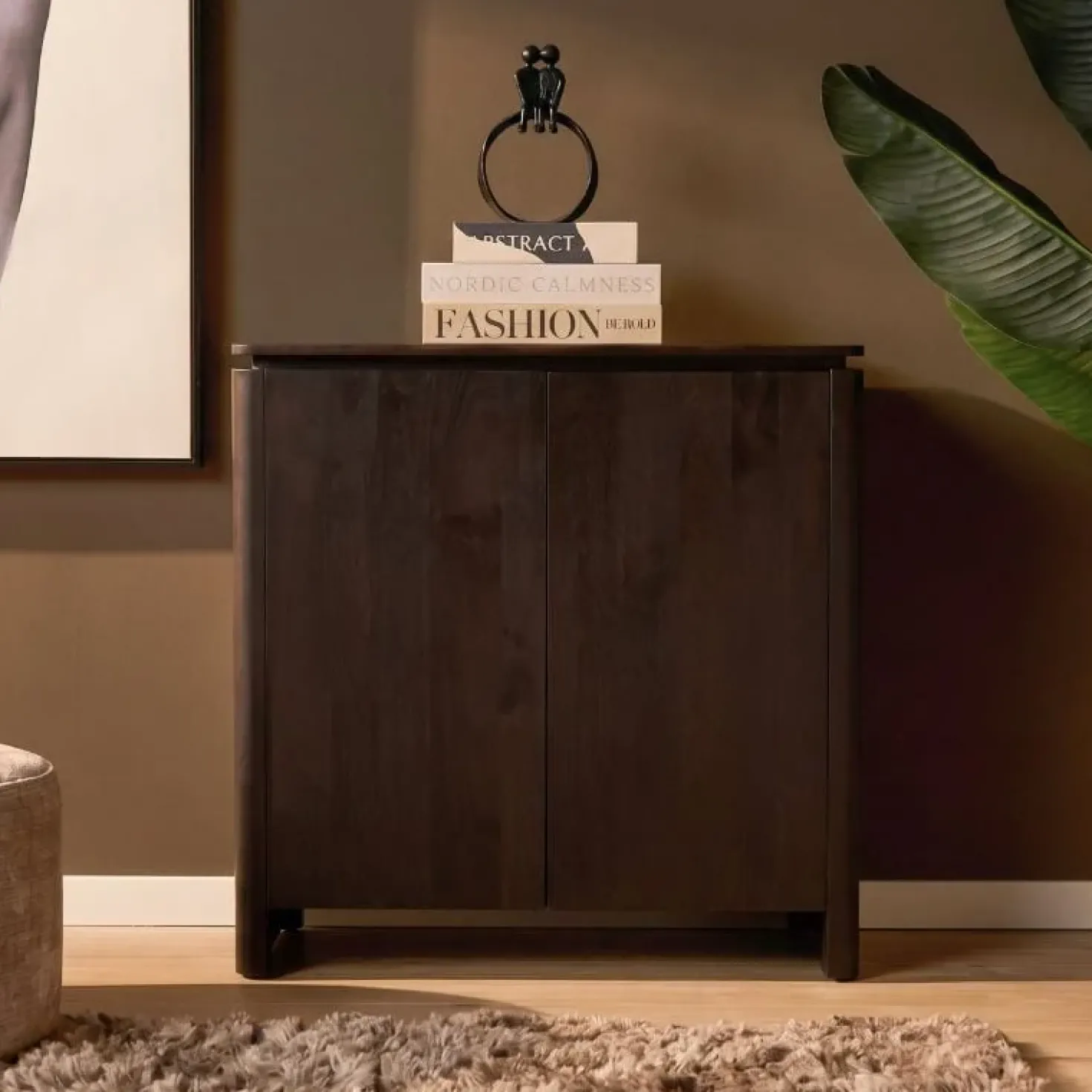 Dallas Dressoir Bruin Mangohout 100cm