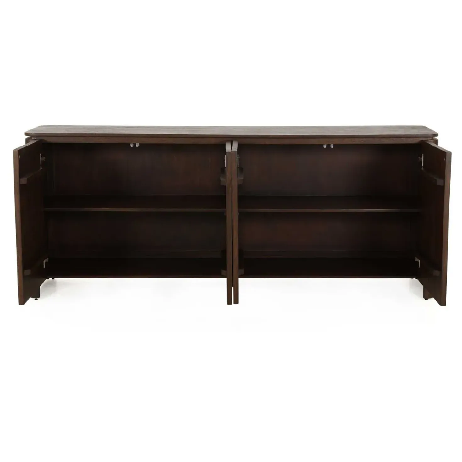 Dallas Dressoir Bruin Mangohout 210cm