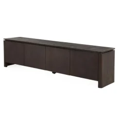 Dallas Tv meubel Bruin Mangohout 210cm