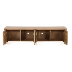 Dallas Tv meubel Naturel Mangohout 210cm