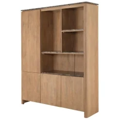 Dallas Vakkenkast XL Naturel Mangohout 160cm