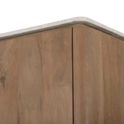 Dallas Wandkast Naturel Mangohout 55cm