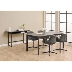 Daluna Sidetable Zwart 140cm