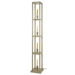 Debby 4-lichts Vloerlamp Beige