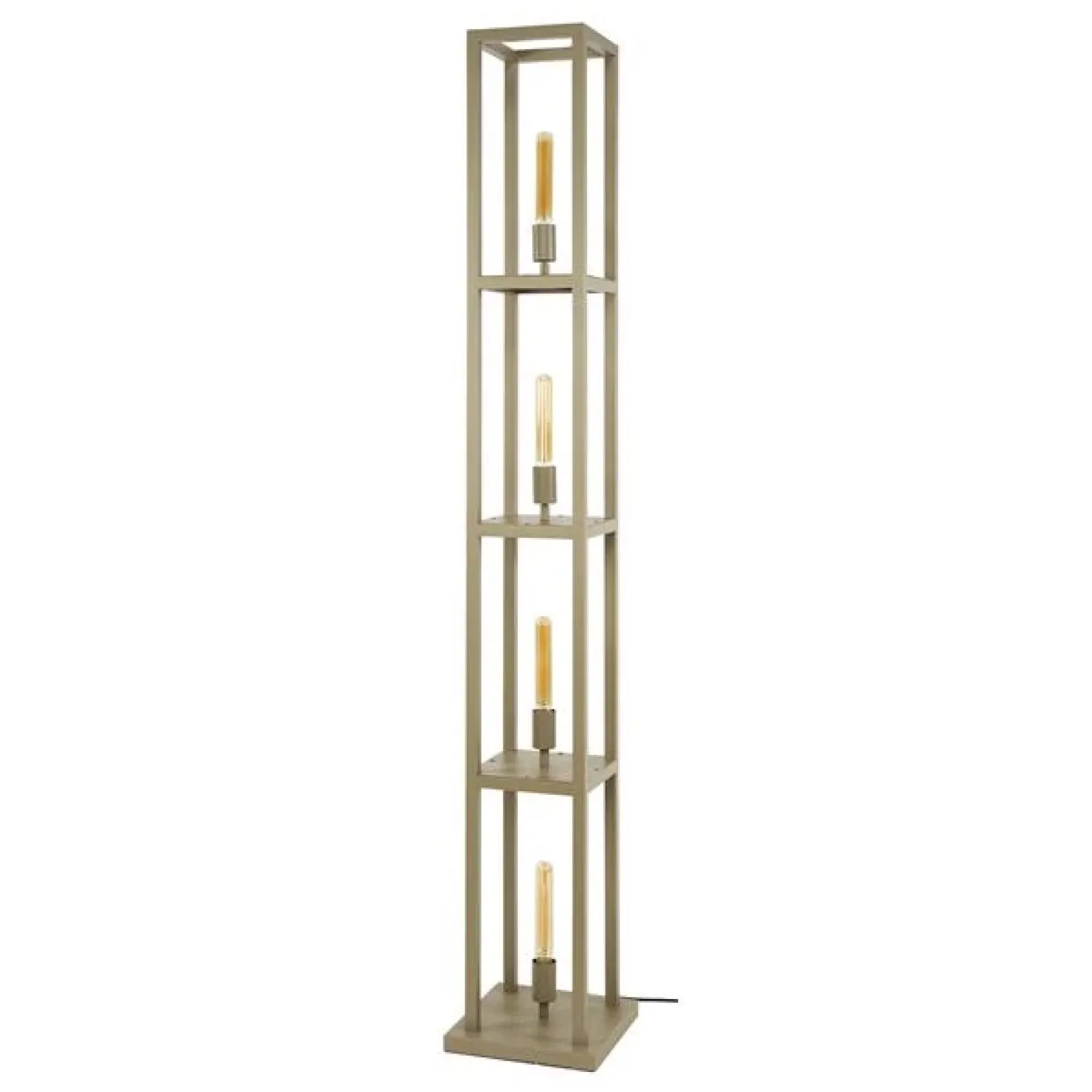 Debby 4-lichts Vloerlamp Beige