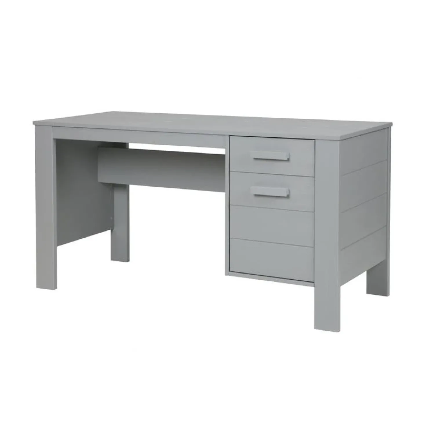 Dennis Bureau grenen grijs 141cm