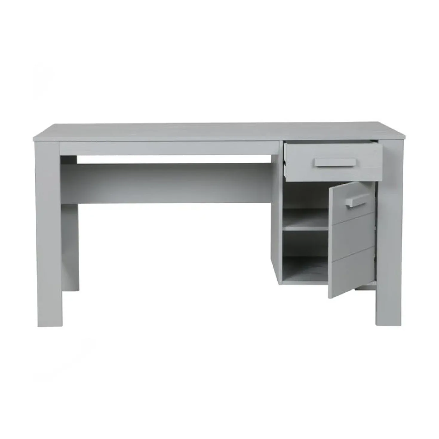 Dennis Bureau grenen grijs 141cm
